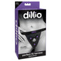 Dillio Adjustable Perfect Fit Harness Black/Purple - Royal Sins
