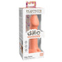 Dillio Platinum Collection Big Hero 6 in. Silicone Dildo Peach - Royal Sins