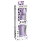 Dillio Platinum Collection Slim Seven 7 in. Silicone Dildo Purple - Royal Sins