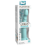 Dillio Platinum Collection Slim Seven 7 in. Silicone Dildo Teal - Royal Sins