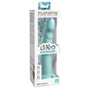 Dillio Platinum Collection Slim Seven 7 in. Silicone Dildo Teal - Royal Sins