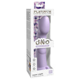 Dillio Platinum Collection Super Eight 8 in. Silicone Dildo Purple - Royal Sins