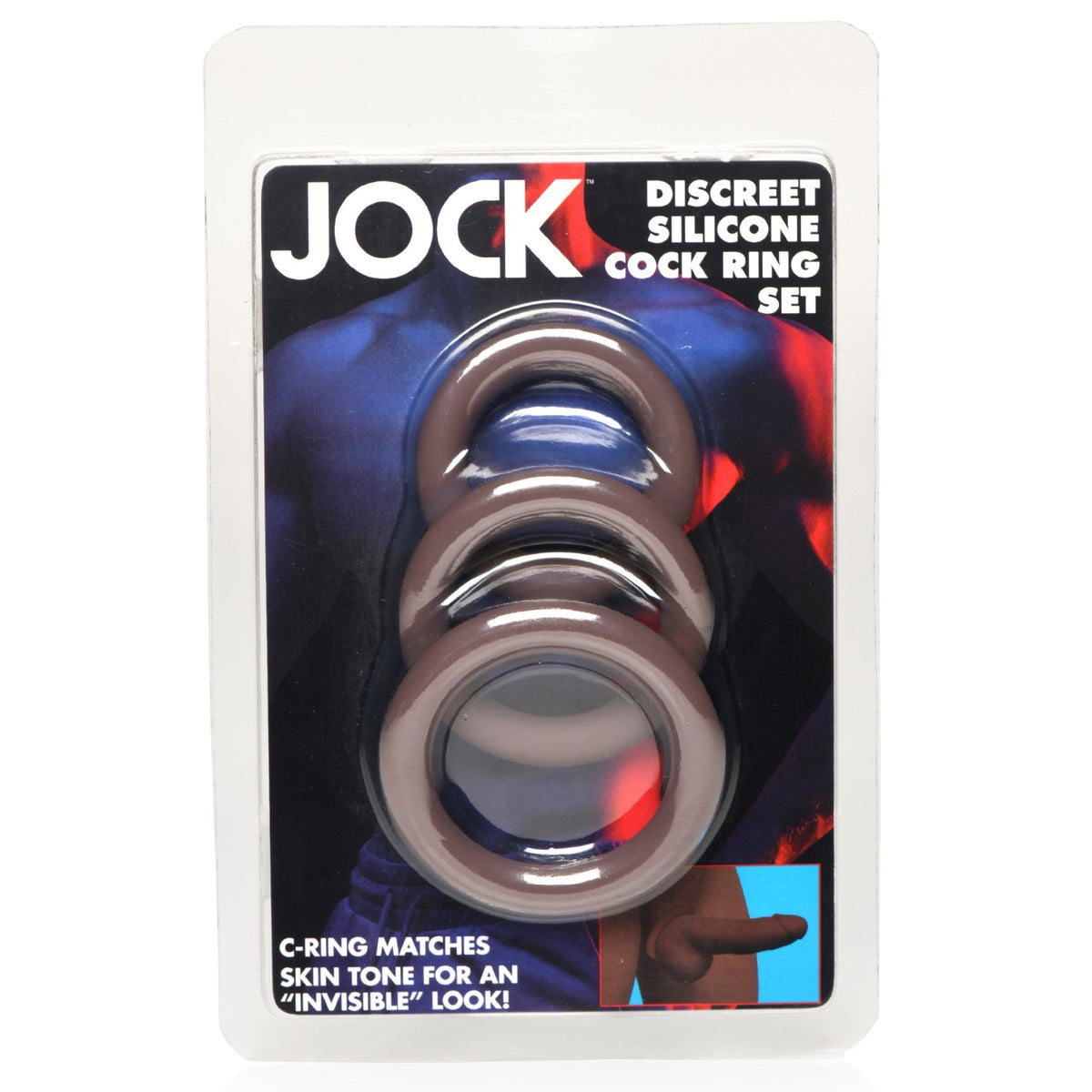 Discreet Silicone Cock Ring Set - Dark - Royal Sins