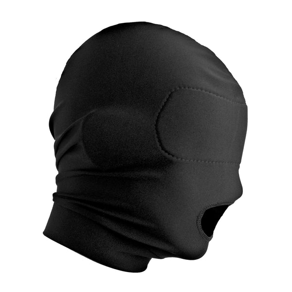 Disguise Open Mouth Hood with Padded Blindfold - Royal Sins