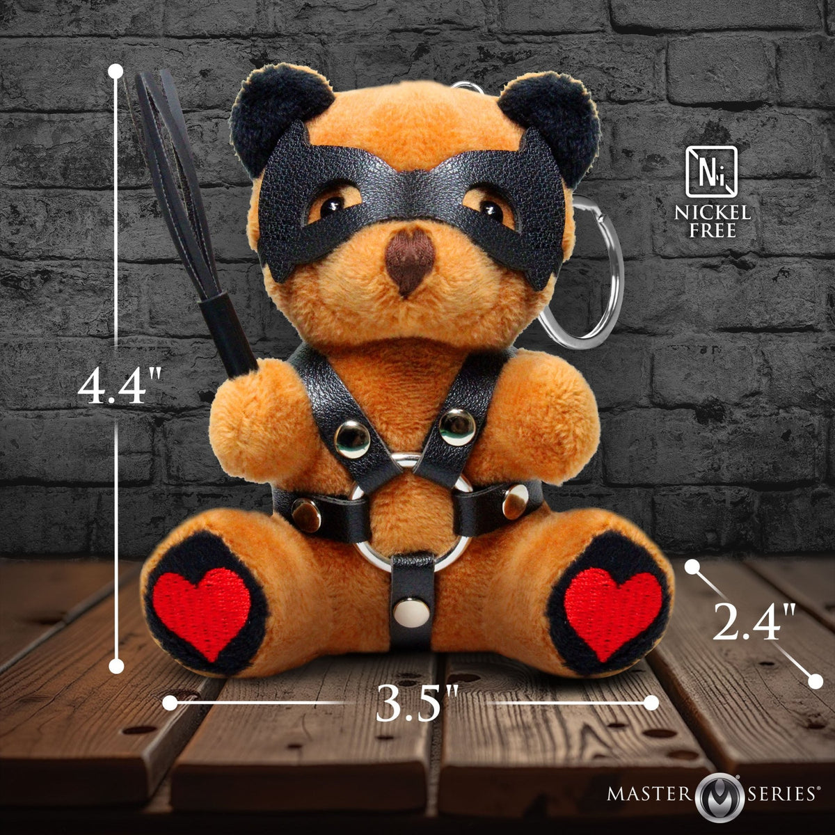 Dom Bear Keychain - Royal Sins