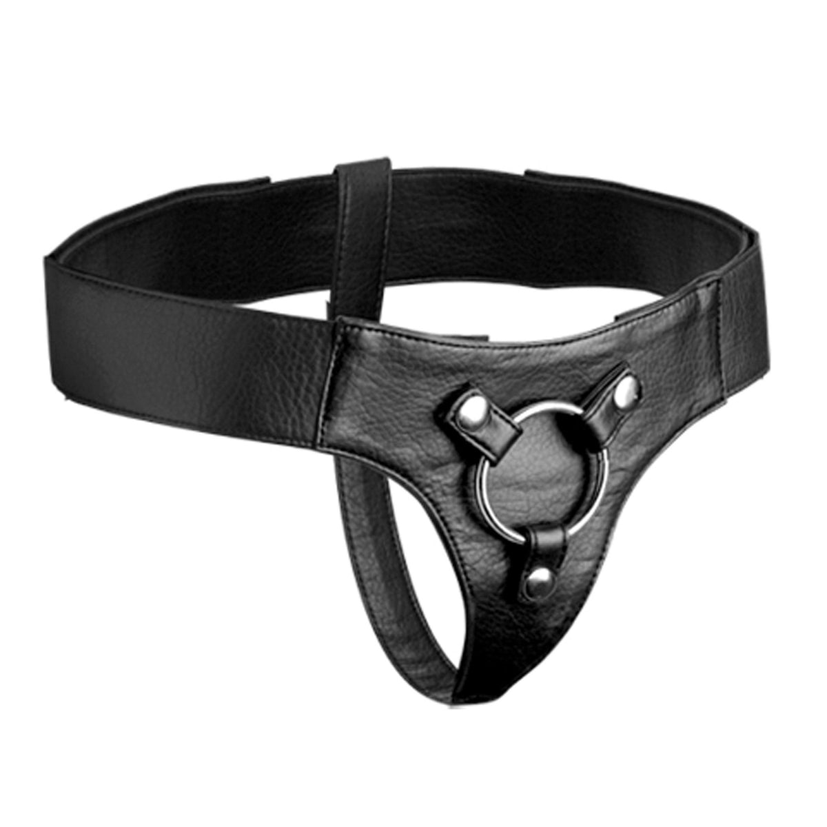 Domina Wide Band Strap On Harness - Royal Sins