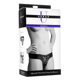 Domina Wide Band Strap On Harness - Royal Sins