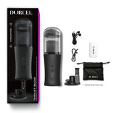 Dorcel Thrust Blow Rechargeable Thrusting Vaginal Masturbator with Removeable Suction Cup - Royal Sins