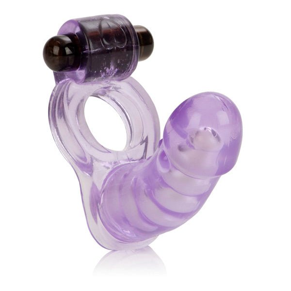 Double Diver Dual Penetration Vibrating Cock Ring - Royal Sins