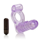 Double Diver Dual Penetration Vibrating Cock Ring - Royal Sins