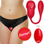 Double Love Connection Silicone Panty Vibe with Remote Control - Royal Sins