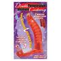 Double Penetrator Bendable C - Ring (Red) - Royal Sins