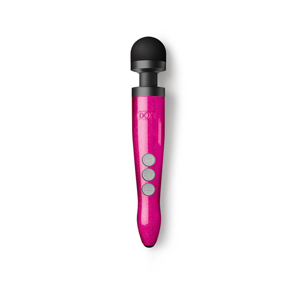 Doxy Die Cast 3R Rechargeable Compact Wand Vibrator Hot Pink - Royal Sins