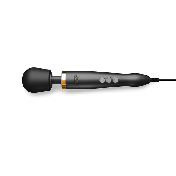 Doxy Die Cast Massager - Matte Black / 24k Gold - Royal Sins