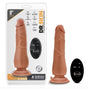 Dr. Skin - 9 inch 10 Function Wireless Remote Dildo - Mocha - Royal Sins