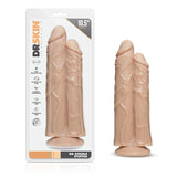 Dr. Skin Dr. Double Stuffed 10.5 in. Double Shaft Dildo Beige - Royal Sins