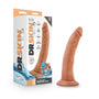 Dr. Skin Glide Realistic 7.5 in. Self - Lubricating Dildo Tan - Royal Sins