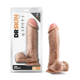Dr. Skin Mr. Magic 9 in. Dildo with Balls Beige - Royal Sins