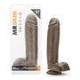 Dr. Skin Mr. Mister Realistic 10.5 in. Dildo with Balls Brown - Royal Sins