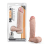 Dr. Skin Plus Thick 9 in. Triple Density Posable Dildo with Balls Beige - Royal Sins