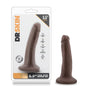 Dr. Skin Realistic 5.5 in. Dildo Brown - Royal Sins