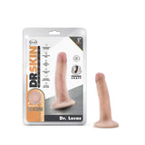 Dr. Skin Silicone Dr. Lucas Realistic 5 in. Posable Dildo Beige - Royal Sins