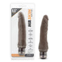 Dr. Skin Vibe 7 Realistic 8.5 in. Vibrating Dildo Brown - Royal Sins