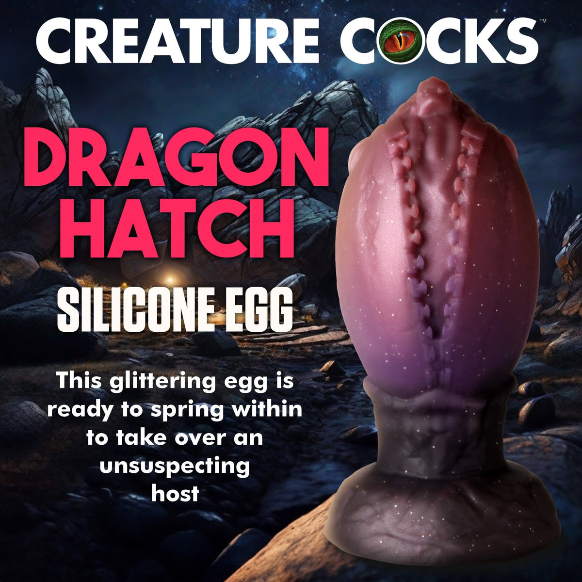 Dragon Hatch Silicone Egg - Large - Royal Sins