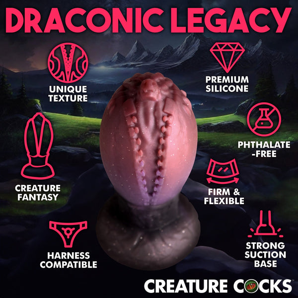 Dragon Hatch Silicone Egg - XL - Royal Sins