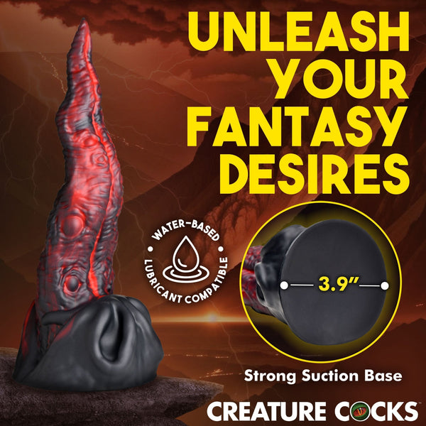 Dragon Tongue Silicone Dildo - Royal Sins