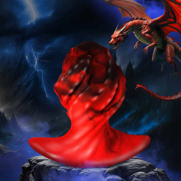 Dragonspawn Silicone Butt Plug - Large - Royal Sins