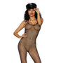 Dreamgirl Bodystocking Metallic Black OS - Royal Sins