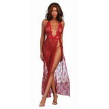 Dreamgirl Lace Gown & G - String Garnet Medium Hanging - Royal Sins