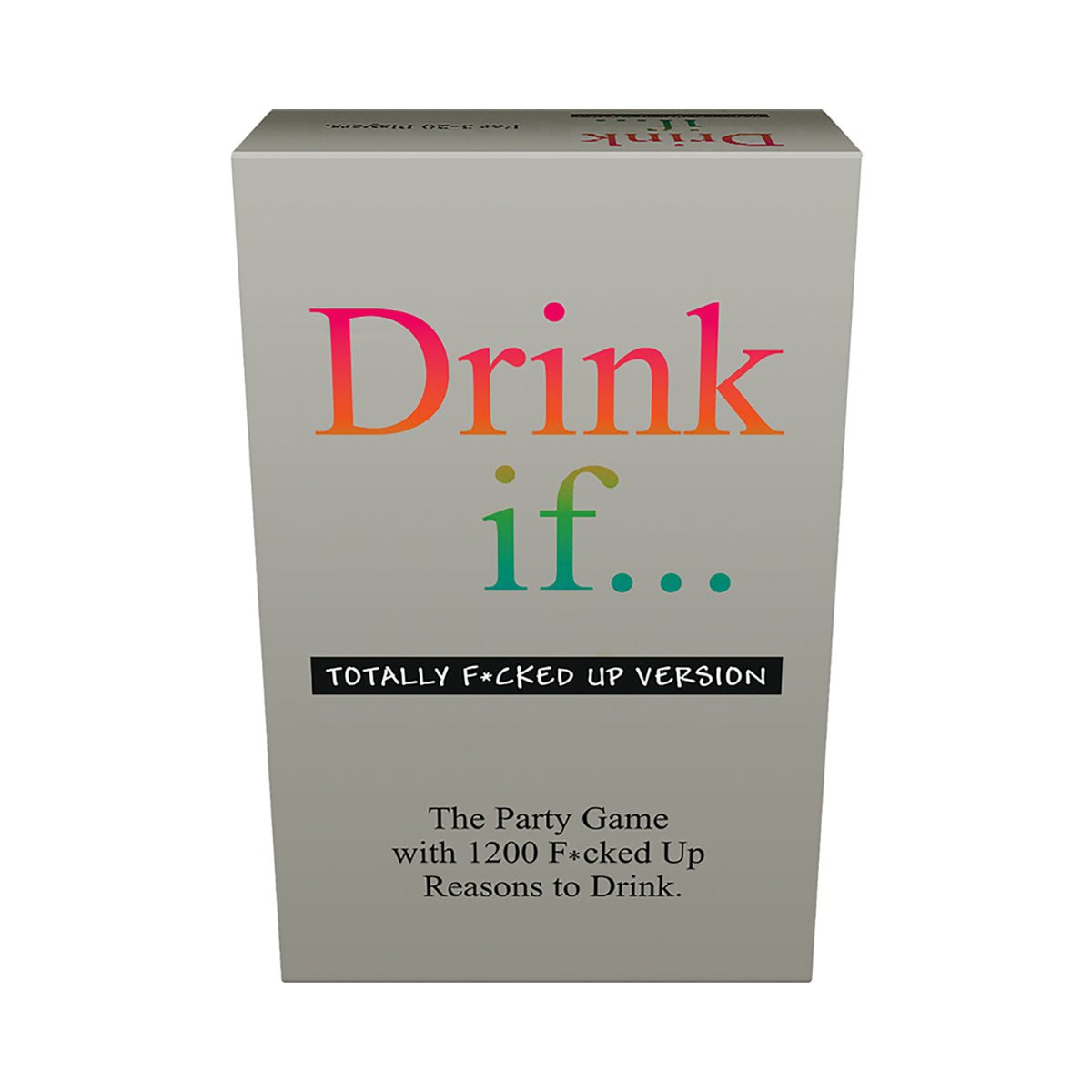 Drink If* Totally F*cked Up Version Game - Royal Sins