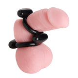 Dual Stretch To Fit Cock and Ball Ring - Royal Sins