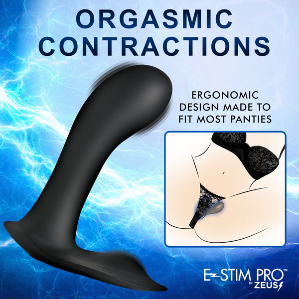 E - Stim G - Spot Silicone Panty Vibe - Royal Sins