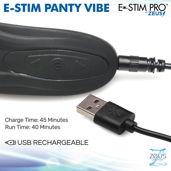 E - Stim Panty Vibe with Remote Control - Royal Sins