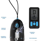 E - Stim Pro Silicone Vibrating Egg with Remote Control - Royal Sins