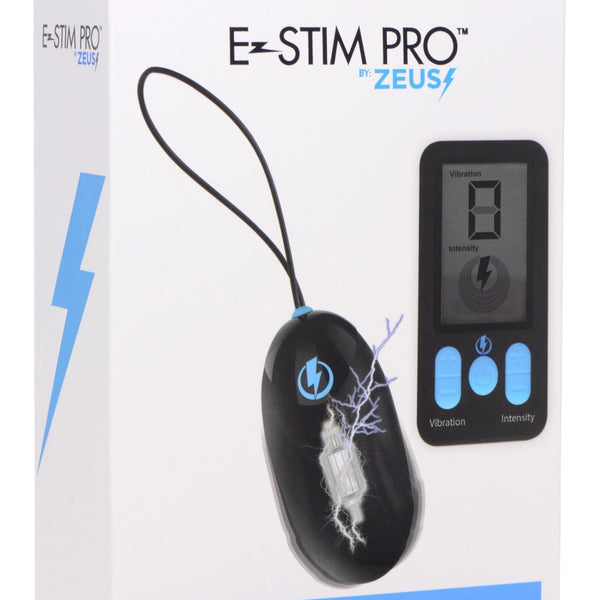 E - Stim Pro Silicone Vibrating Egg with Remote Control - Royal Sins