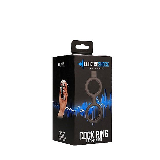 E - Stimulation Cock and Ball Ring - Royal Sins