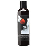 Earthly Body Edible Massage Lotion Strawberry 8 oz. - Royal Sins