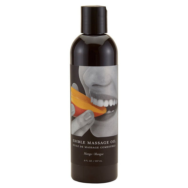 Earthly Body Edible Massage Oil Mango 8oz - Royal Sins