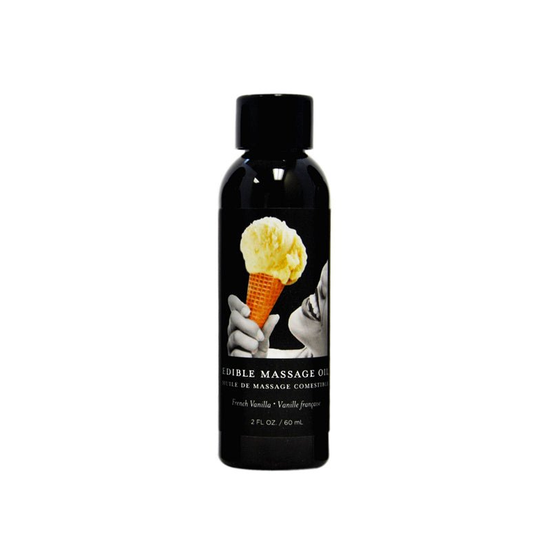 Earthly Body Edible Massage Oil Vanilla 2oz - Royal Sins