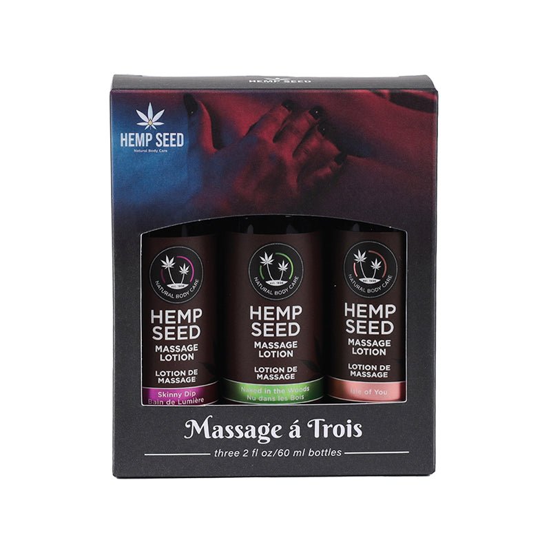 Earthly Body Gift Set Massage A Trois: Isle of You, Skinny Dip, Naked in the Woods - Royal Sins