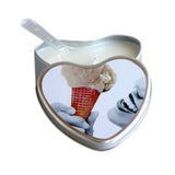 Earthly Body Hemp Seed Edible Massage Candle Vanilla 4 oz. - Royal Sins