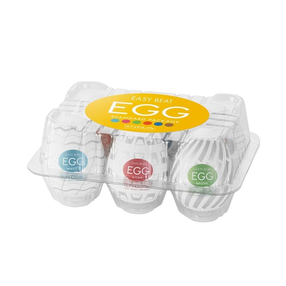 Easy Beat Egg New Standard Masturbator Six Pack - Royal Sins