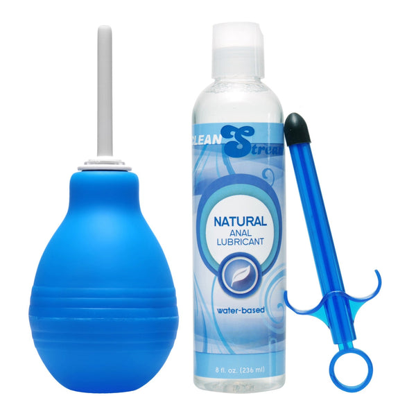 Easy Clean Enema Bulb and Lube Launcher Kit - Royal Sins