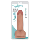 Easy Riders 6 Inch Dual Density Dildo With Balls - Flesh - Royal Sins