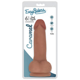 Easy Riders 6 Inch Dual Density Dildo With Balls - Tan - Royal Sins