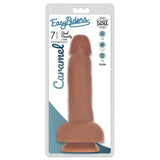 Easy Riders 7 Inch Dual Density Dildo With Balls - Tan - Royal Sins